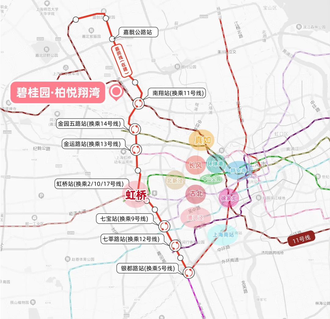 上海轨交嘉闵线规划图_上海嘉闵线地铁线路图_嘉闵线最新消息线路图