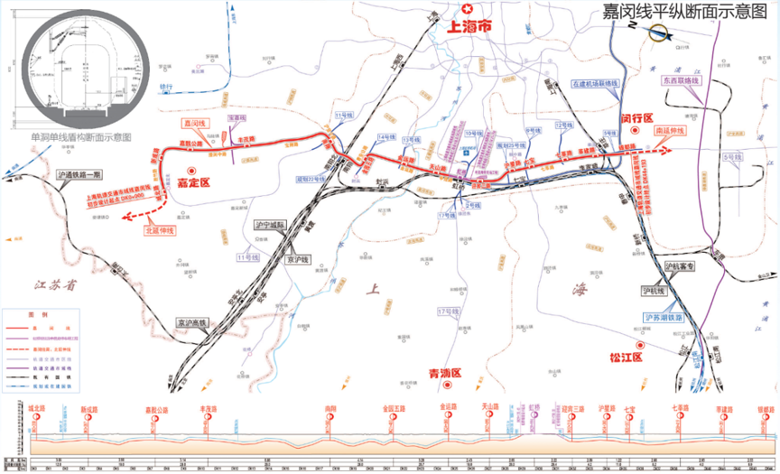 地铁嘉闵线轨道交通_嘉闵线地铁具体走向图_上海嘉闵线地铁线路图