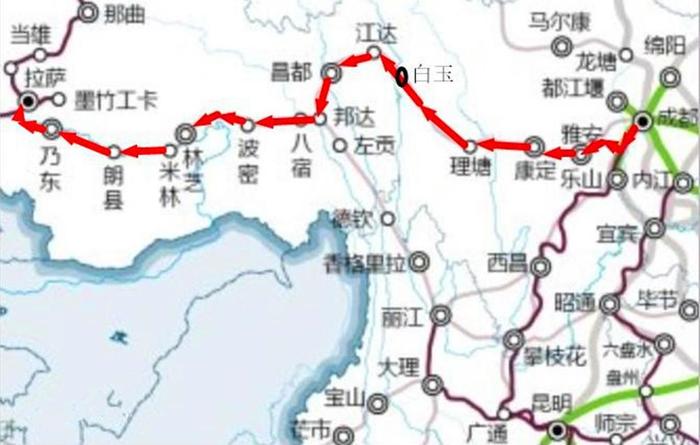 川藏铁路建成后，受益最大的有三个地方，最后一个真没有想到！