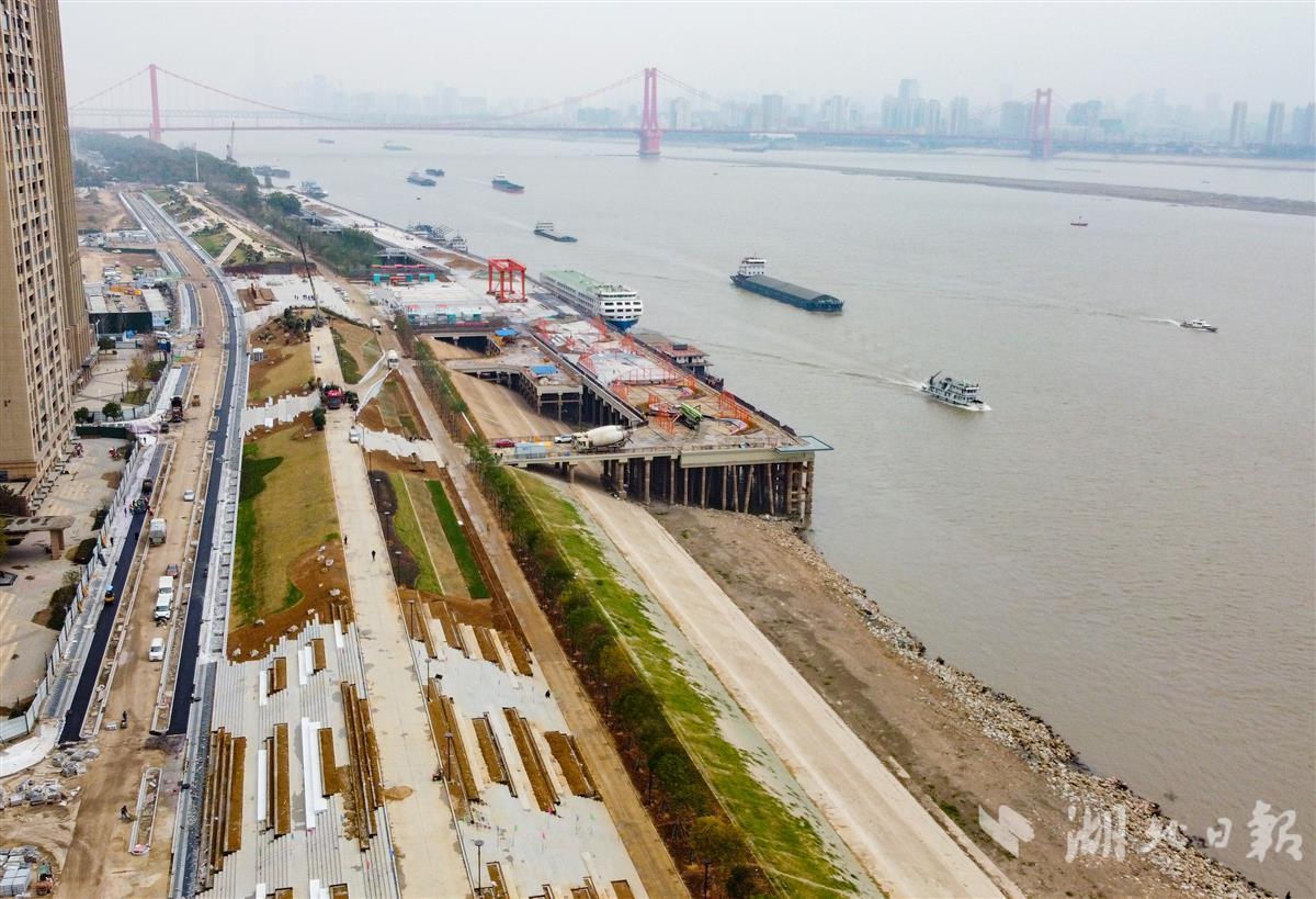 杨泗港江滩公园_杨泗港青菱段中建三局_武汉新二环线 杨泗港