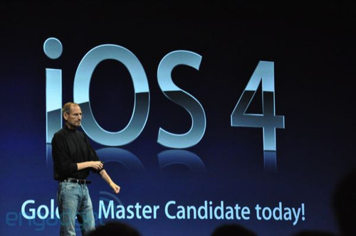 iPhone OS 4更名iOS4 6月21日正式发布 