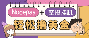 【高端精品】最适合新手小白上手的web3钱包Nodepay空投项目，单窗口挂机收益10刀【永久脚本+使用教程】