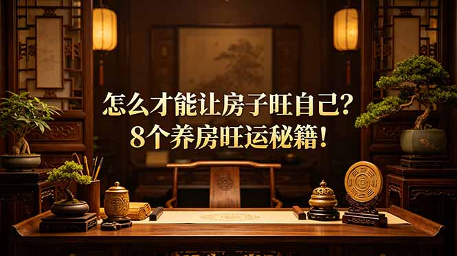 付费文章:怎么才能让房子旺自己?8个养房旺运秘籍!-娜娜项目网