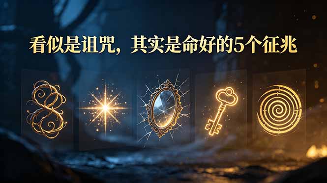 付费文章：看似是诅咒，其实是命好的5个征兆-娜娜项目网