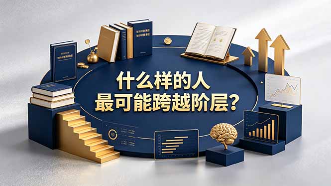 付费文章:什么样的人最可能跨越阶层?具备这五种特质,普通人也能顺利跨越阶层-娜娜项目网