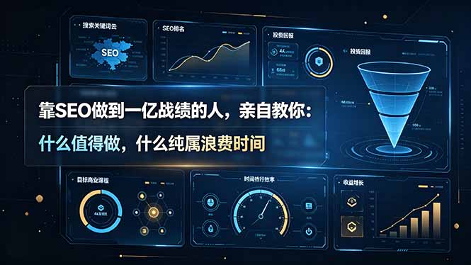 靠SEO做到一亿战绩的人,亲自教你:什么值得做,什么纯属浪费时间【原创双语字幕】-娜娜项目网