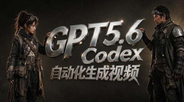 GPT5.6+Codex自动化视频生成:提示词设计×角色设定×封面海报×工作流思路,高效产出AI视频-娜娜项目网