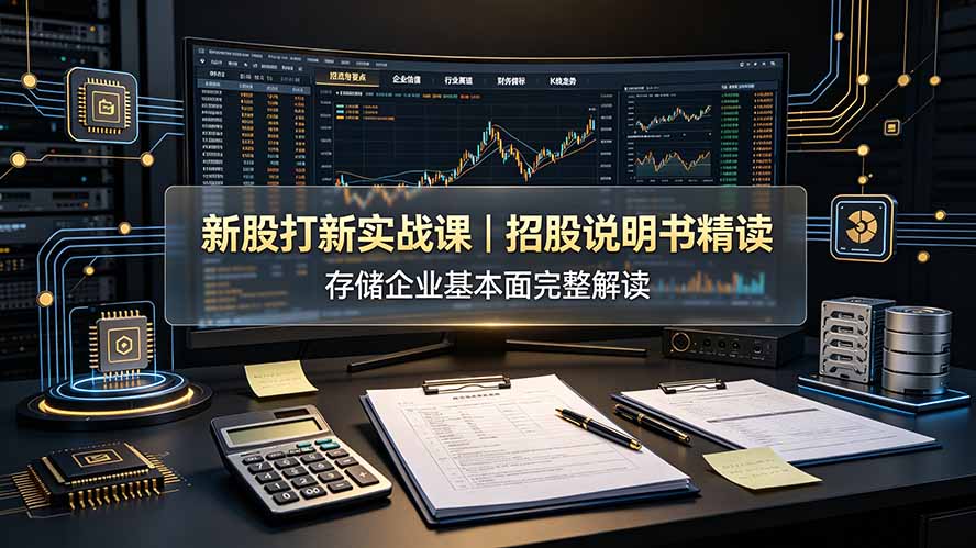 付费文章:新股打新实战课|招股说明书精读,存储企业基本面完整解读-娜娜项目网