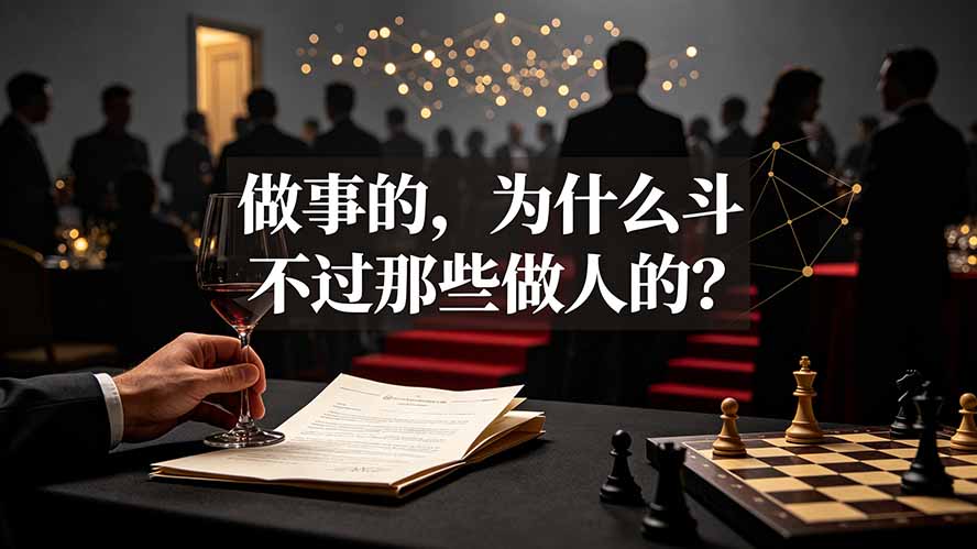 付费文章:做事的,为什么斗不过那些做人的?-娜娜项目网