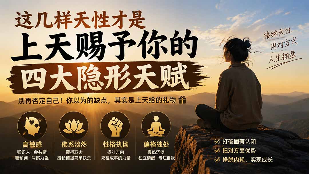 付费文章:这几样天性才是上天赐予你的四大隐形天赋-娜娜项目网