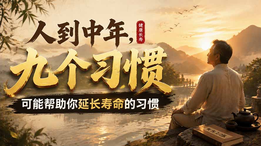 付费文章:人到中年,九个可能帮助你延长寿命的习惯-娜娜项目网