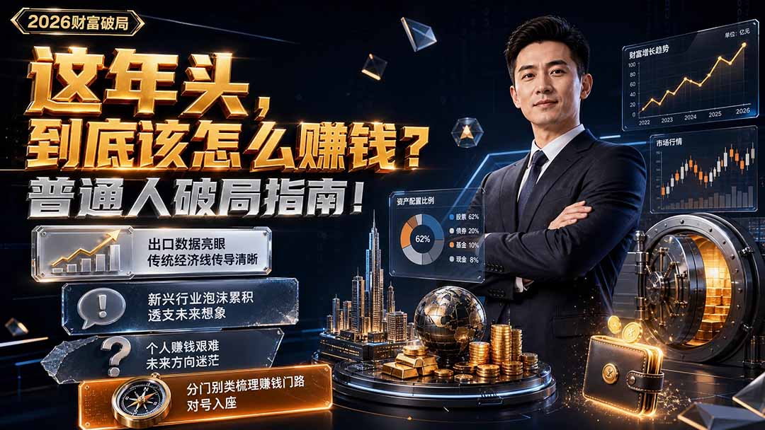 付费文章:这年头,到底该怎么赚钱?普通人破局指南!-娜娜项目网