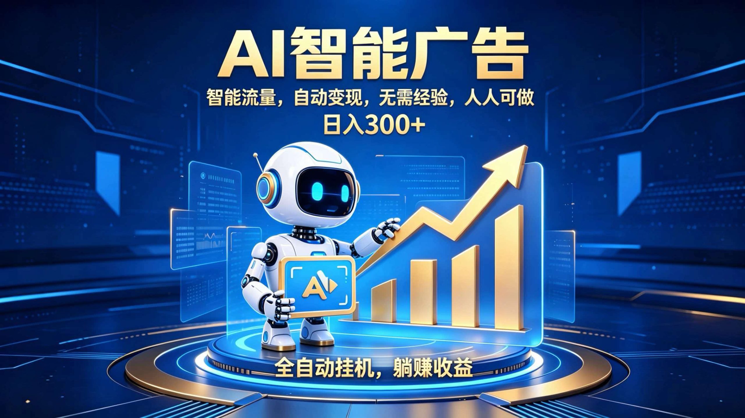 轻资产新赛道，全自动AI广告，打造持续收益-娜娜项目网