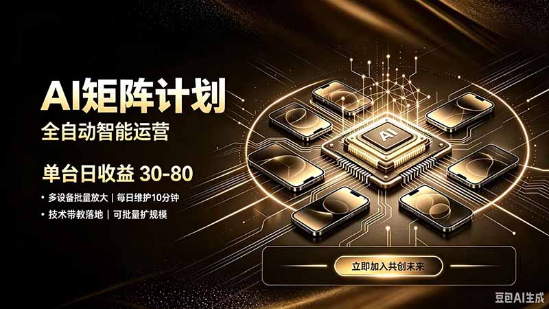 AI智能对话，矩阵规模化创业，全程技术扶持，长久稳定，日入800+-娜娜项目网
