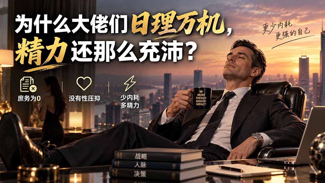 付费文章:为什么大佬们日理万机,精力还那么充沛?-娜娜项目网
