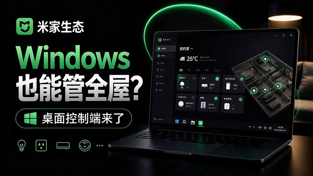 Windows电脑也能管全屋？这下真省心，米家生态桌面控制端来了，Github最新开源，MiHome-Windows-娜娜项目网