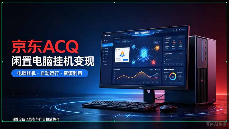 京东ACQ是什么？闲置电脑挂机采集项目拆解-娜娜项目网