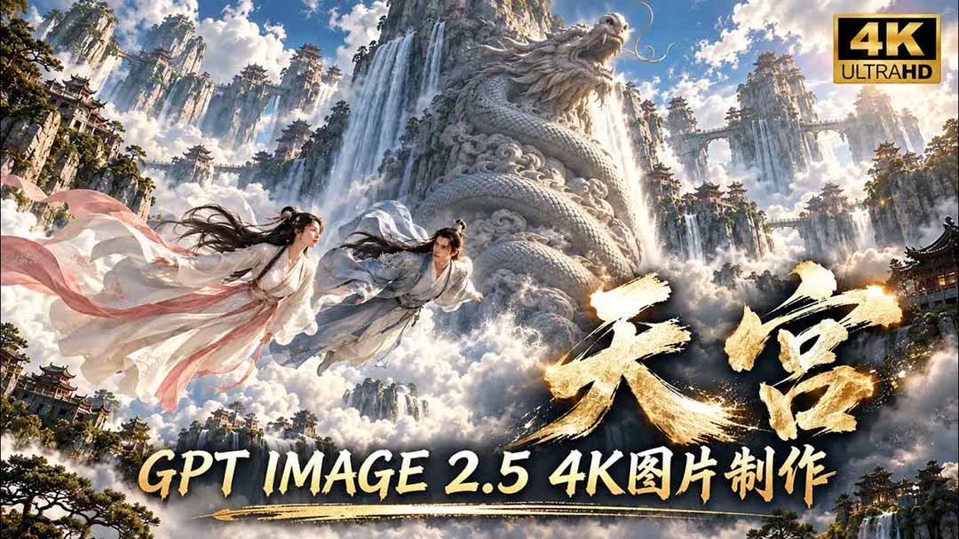 【无水印】GPT Image 2.5实测!4K到底多清楚?皮肤、手指、修图与天宫场景全面测试-娜娜项目网