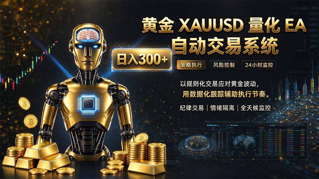 普通人也能玩转AI量化：不盯盘，不熬夜，一套智投EA让策略自动跑-娜娜项目网