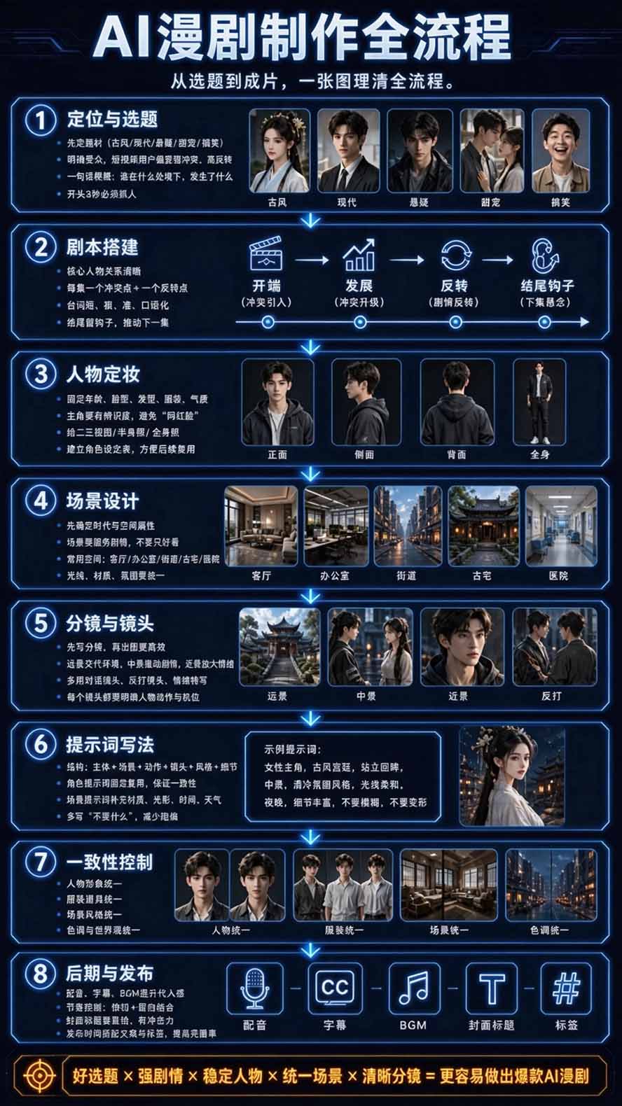 图片[4]-【无水印】2026AI漫剧创作与商业变现掘金营：打通选题→AI编剧→角色场景→自动分镜→视频生成→剪辑发布→运营变现-娜娜项目网