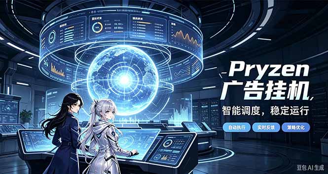 Pryzen广告全自动挂机给自己一个交代,门槛低,零基础小白也可以快速上手-娜娜项目网
