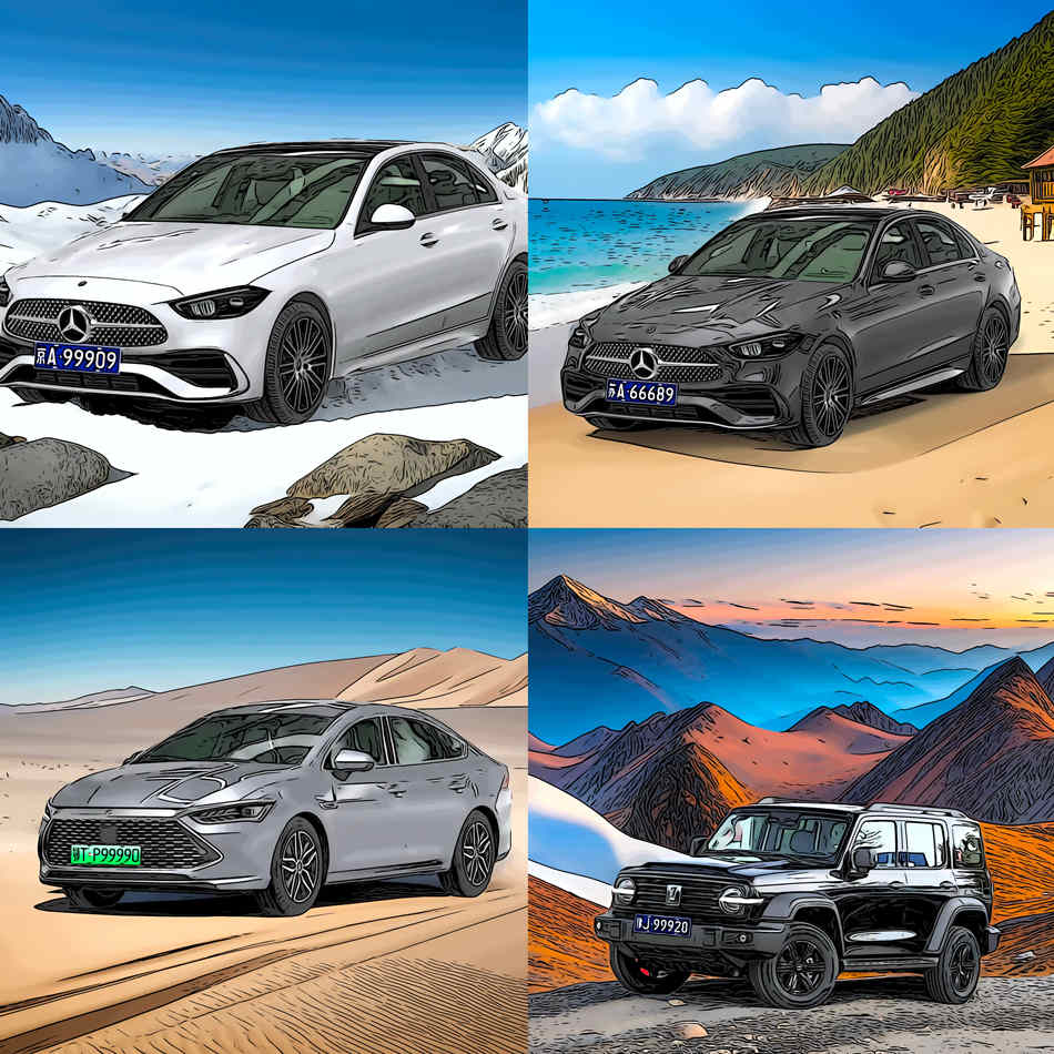 ai画车2.0玩法 半年搞10+w详细玩法拆解